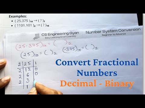 Lec 07 Binary Arithmetic Operations in Number System Explain with examples CSE GYAN