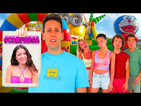 SOFÌ È SCOMPARSA NEL PARCO GIOCHI DI GONFIABILI CON TUTTI I NOSTRI AMICI!😱