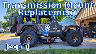 How To Replace Your Transmission Mount | Jeep TJ