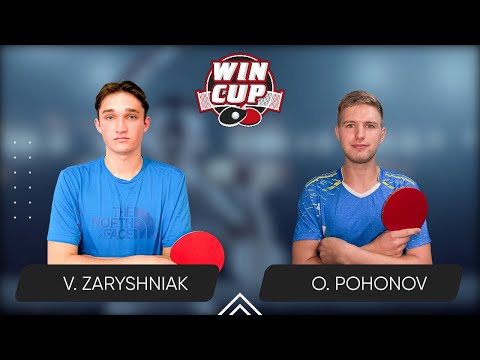 00:15 Vadym Zaryshniak - Oleksandr Pohonov West 6 WIN CUP 16.11.2023 | TABLE TENNIS WINCUP