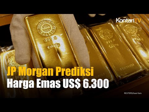 Emas Masih Diburu, JP Morgan Prediksi Harga Emas Dunia Sentuh 6.300 Dollar AS