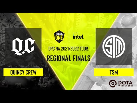 Dota2 - Quincy Crew vs. TSM FTX - Game 3 - DPC NA 2021/2022 Tour 1: Regional Finals