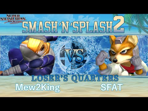 SNS2 - FOX MVG | Mew2King (Sheik) vs CLG.SFAT (Fox) - Melee Loser's Quarters