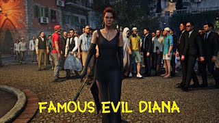 Famous Evil Diana All NPC Follow Diana