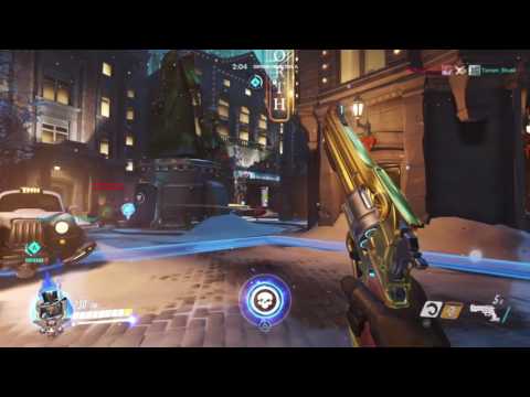 Ps4 overwatch winter update (mccree gameplay)