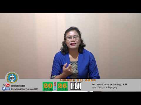 BAHAN PJJ GBKP TANGGAL 20-26 SEPTEMBER 2020