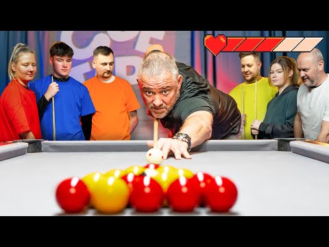 Stephen Hendry VS 6 Subscribers | Killer Pool