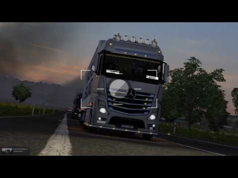 ETS2 Mercedes Benz Actros MP4 Lublin - Krakow