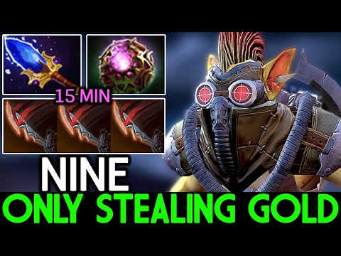 NINE [Bounty Hunter] Most Annoying Hero Mid Only Stealing Gold Dota 2