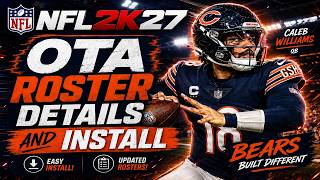 OTA Roster Install and Info | PCSX2 | NFL 2K5 | NFL 2K27 Coming Soon |