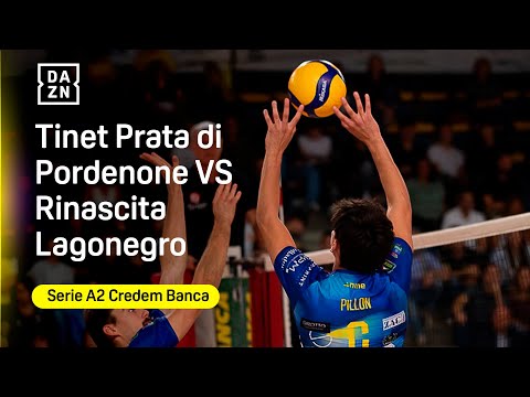 🔴 LIVE: Tinet Prata di Pordenone - Rinascita Lagonegro | Serie A2 Credem Banca