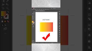 How to Add Crop Mark on an Object - Adobe Illustrator Tutorial #illustrator