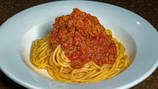 Pasta Meat Sauce | Improvising on a traditional bolognese sauce