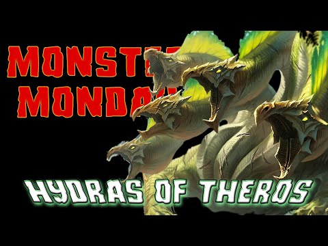 Monster Monday: Hydras of Theros - D&D, Dungeons & Dragons monsters