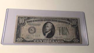 1934A $10 Federal Reserve Note