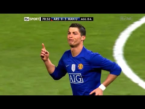 Cristiano Ronaldo Vs Arsenal Away HD 1080 (05/05/2009) By Cristiano cr7x