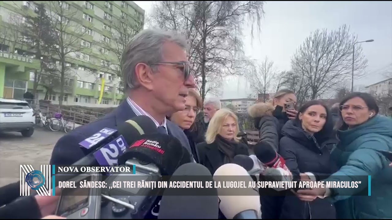 Dorel  Săndesc: ,,Cei trei răniți din accidentul de la Lugojel au supraviețuit aproape miraculos”