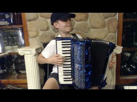 OTTARIVM96BL - Blue Ottavianelli Aero IV Piano Accordion LMMH 37 96 $4499