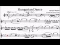 AMEB Violin Series 10 Grade 4 List C No.1 C1 Brahms arr. Forbes Hungarian Dance No.5 Sheet Music
