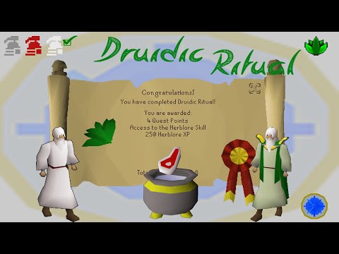 OSRS Druid Ritual Quest Guide | Ironman Approved