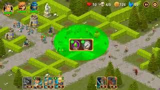 Syndicate 3 heroes TD level 27 green labyrinth