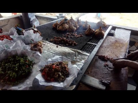 NYAMA CHOMA: JOhn Chinena MBUZI ROASTED GOAT:AFRICAN STREET FOOD #EMMASDALE