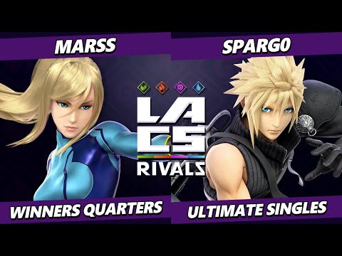 LACS Rivals - Marss (ZSS) Vs. Spargo (Cloud) Smash Ultimate - SSBU