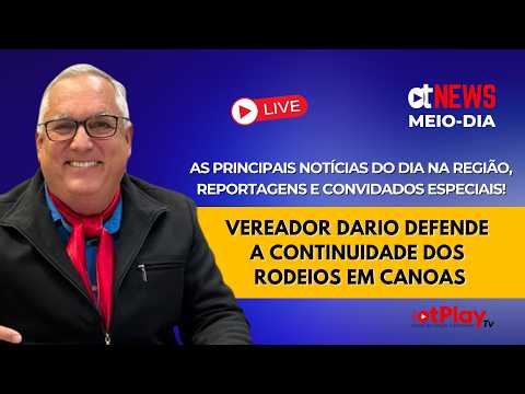 PARTICIPAÇÃO DO VEREADOR DARIO, CONTRÁRIO AO PROJETO QUE PRETENDE PROIBIR RODEIOS EM CANOAS