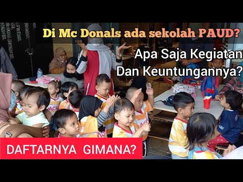 Hari Pertama Sekolah McKids di Mc Donals Murah Meriah