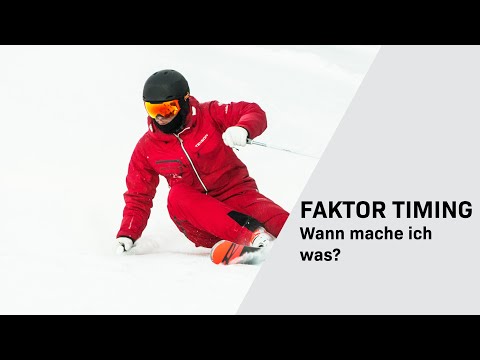 Richtiges Timing - Der Weg zu sauberem und rhythmischem Skifahren
