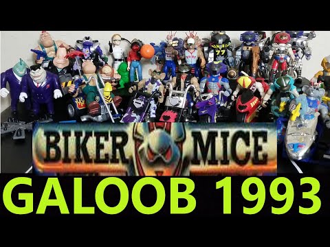 RETRO-WED: BIKER MICE FROM MARS 1993 ENTIRE TOY LINE OF FIGURES AND VEHICLES