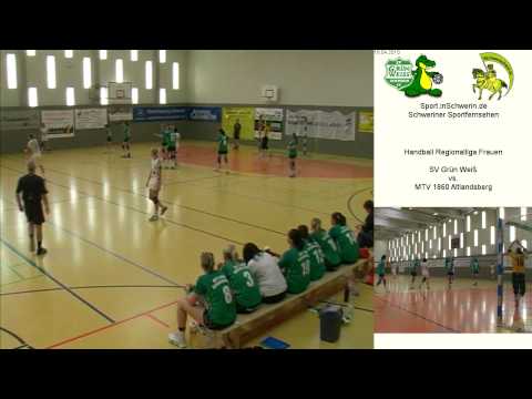 Handball Regionalliga Frauen 32:46 SV Grün Weiß Schwerin vs. MTV 1860 Altlandsberg