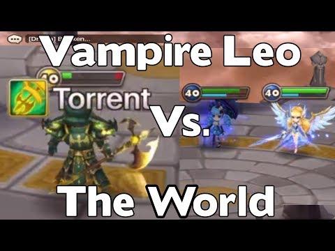 Summoners War - Vampire Leo vs. The World - RTA with Leo