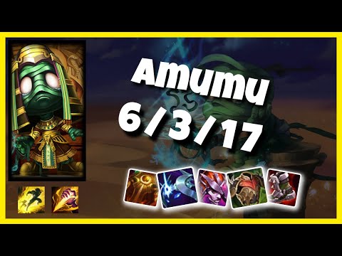 Amumu vs Kha'Zix EU Challenger JUNGLE (6/3/17) - v10.24