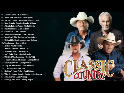 Alan Jackson, Tim Mcgraw, Garth Brooks - Country Music - Best Classic Country Songs Of 1990s