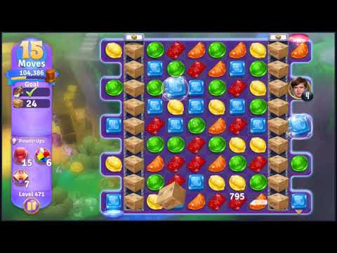 Wonka's World of Candy Level 471 - NO BOOSTERS + FULL STORY 🍫 | SKILLGAMING ✔️