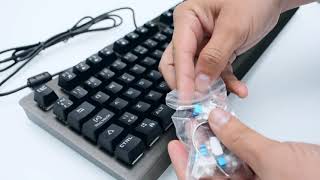 Teclado Mecánico Para Juegos Micronics Fanatic Led Rainbow Empire