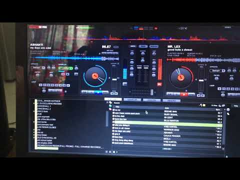 Dj kirk mix in up a things at the house party