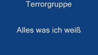 Terrorgruppe-Alles was ich weiß