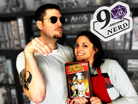 90 Second Nerd Board Game Review: Cooking Customers