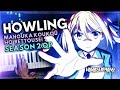 HOWLING Mahouka Koukou No Rettousei Season 2 OP ASCA Live Piano Instrumental