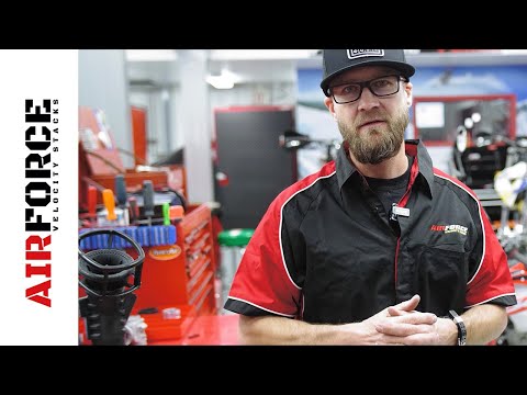 Airforce Velocity Stacks Snowbike Intake Flow Bench CFM Comparison