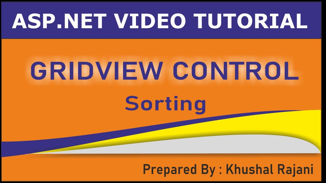 Sorting with GridView Control in ASP.NET