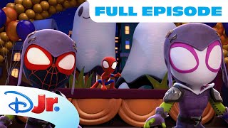 Download lagu Spidey and his Amazing Friends Halloween Episode! 🦇 | Night of the Goblins / Bat Attitude |@disneyjr mp3