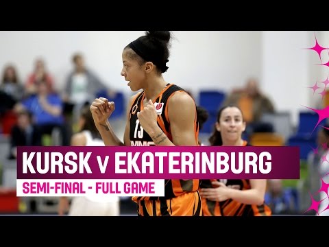 Dynamo Kursk (RUS) v UMMC Ekaterinburg (RUS) - Full Game - Semi-Final - 2014-15 EuroLeague Women