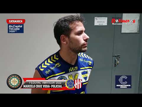 MARCELO CRUZ VERA JUGADOR DE POLICIAL- FEDERAL AMATEUR 2022