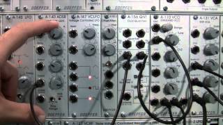 Video thumbnail for Doepfer A156 Dual Quantizer More CV Sources, Transposing, and triggers by Raul's World of Synths