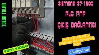 👍Siemens PLC PNP Çıkış Bağlantıları✴️Siemens S7-1200 İle Otomasyon pan