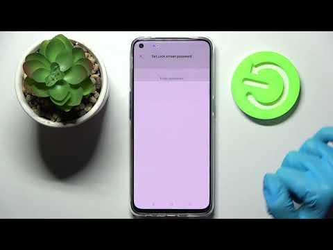 Oppo Find X3 Lite - How To Add Screen Lock | Enable Screen Lock