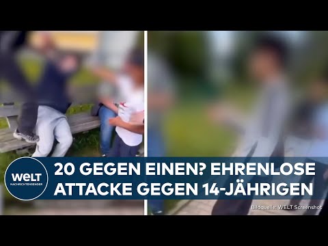 GEWALT IN GERA: 20 Kinder & Jugendliche quälen 14-Jährigen und filmen ihre Tat - Polizei ermittelt